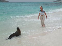 17-Marjolijn with Sea Lion